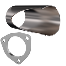 Cargar imagen en el visor de la galería, QTP 2.25in Weld-On QTEC DIY Cutout Pipe