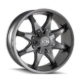 ION Type 181 18x9 / 5x139.7 BP / 18mm Offset / 110mm Hub Graphite Wheel
