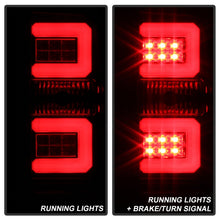 Cargar imagen en el visor de la galería, Spyder Chevy Silverado 2016-2017 Light Bar LED Tail Lights - Black ALT-YD-CS16-LED-BK