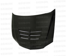 गैलरी व्यूवर में इमेज लोड करें, Seibon 03-07 Mitsubishi Evo 8 &amp; 9 TSII Carbon Fiber Hood