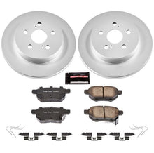 Cargar imagen en el visor de la galería, Power Stop 11-17 Lexus CT200h Rear Z17 Evolution Geomet Coated Brake Kit