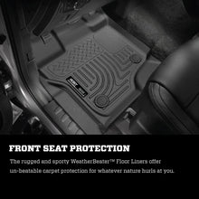 Laden Sie das Bild in den Galerie-Viewer, Husky Liners 08-10 Ford SD Crew Cab WeatherBeater Combo Tan Floor Liners (w/o Manual Trans Case)
