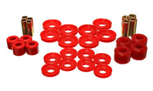 Charger l'image dans la galerie, Energy Suspension 03-09 Dodge RAM 1500/2500/3500 Pickup Red Front End Control Arm Bushing Set