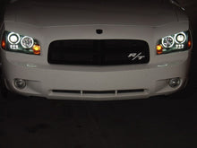 Laden Sie das Bild in den Galerie-Viewer, Spyder Dodge Charger 06-10 Projector Headlights Halogen Model CCFL Halo LED Blk PRO-YD-DCH05-CCFL-BK