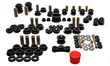 Carica l'immagine nel visualizzatore di Gallery, Energy Suspension 94-01 Acura Integra (except Type R) Black Hyper-Flex Master Bushing Set