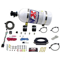 Laden Sie das Bild in den Galerie-Viewer, Nitrous Express GM LS 102mm Nitrous Plate Kit (50-400HP) w/10lb Bottle