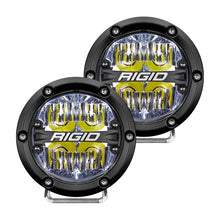 Laden Sie das Bild in den Galerie-Viewer, Rigid Industries 360-Series 4in LED Off-Road Drive Beam - White Backlight (Pair)