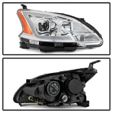 Carica l&#39;immagine nel visualizzatore di Gallery, xTune 13-15 Nissan Sentra DRL LED Light Bar Halogen Projector Headlights - Chrm (PRO-JH-NS13-LB-C)