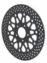 गैलरी व्यूवर में इमेज लोड करें, Wilwood Rotor-Rear-H-D Motorcycle 2000-07 Black Finish 11.50 x .196 - 5 on 3.25in