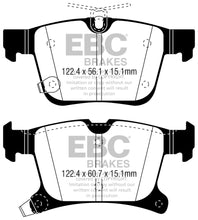 Carica l&#39;immagine nel visualizzatore di Gallery, EBC 2016+ Chrysler Pacifica (RU) 3.6L Yellowstuff Rear Brake Pads