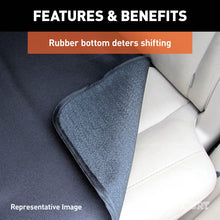 Carica l&#39;immagine nel visualizzatore di Gallery, Curt Seat Defender 58in x 55in Removable Waterproof Gray Bench Seat Cover