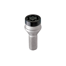 Laden Sie das Bild in den Galerie-Viewer, McGard Wheel Lock Bolt Set - 4pk. (Cone Seat) M12X1.5 / 17mm Hex / 25.5mm Shank Length - Black