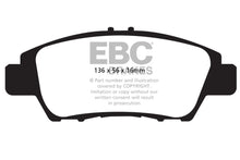 Cargar imagen en el visor de la galería, EBC 10+ Honda CR-Z 1.5 Hybrid Greenstuff Front Brake Pads