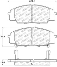 Carica l&#39;immagine nel visualizzatore di Gallery, StopTech Street Touring 00-09 S2000/06+ Civic Si Front Brake Pads