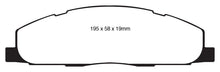 Charger l&#39;image dans la galerie, EBC 09-11 Dodge Ram 2500 Pick-up 5.7 2WD/4WD Greenstuff Rear Brake Pads