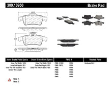 Laden Sie das Bild in den Galerie-Viewer, StopTech Performance 07-09 Mazdaspeed3 / 06-07 Mazdaspeed6 / 06-07 Mazda3 Rear Brake Pads