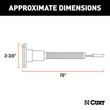 Carica l&#39;immagine nel visualizzatore di Gallery, Curt RV Harness - 6 Way Adapter Kit (4-Way Flat Vehicle to 6-Way Round)