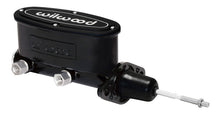 Carica l&#39;immagine nel visualizzatore di Gallery, Wilwood High Volume Tandem Master Cylinder - 7/8in Bore Black-W/Pushrod