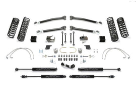 Fabtech 07-18 Jeep JK 4WD 4-Door 5in Trail LT System w/Stealth Shocks