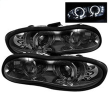 Carica l&#39;immagine nel visualizzatore di Gallery, Spyder Chevy Camaro 98-02 Projector Headlights LED Halo LED Smke - Low H1 PRO-YD-CCAM98-HL-SM