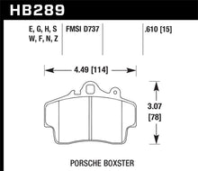 Laden Sie das Bild in den Galerie-Viewer, Hawk 97-08 Porsche Boxster DTC-60 Compound Front Brake Pads