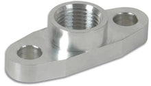 Carica l&#39;immagine nel visualizzatore di Gallery, Vibrant Billet Alum Oil Drain Flange for GT32 GT37 GT40 GT42 GT45R and GT55R Turbos tapped 1/2in NPT