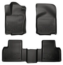 Charger l'image dans la galerie, Husky Liners 2012 Mercedes ML350 WeatherBeater Combo Black Floor Liners