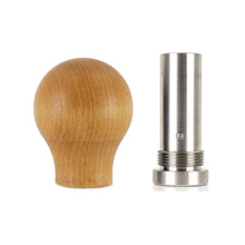 Carica l&#39;immagine nel visualizzatore di Gallery, Mishimoto Round Steel Core Wood Shift Knob - Beech