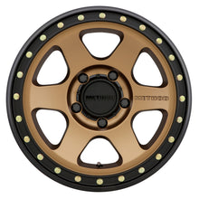 Cargar imagen en el visor de la galería, Method MR310 Con6 17x8.5 0mm Offset 5x150 110.5mm CB Method Bronze/Black Street Loc Wheel