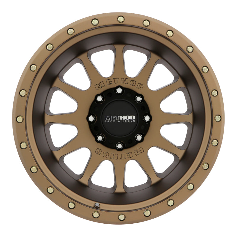 Method MR605 NV 20x10 -24mm Offset 8x180 124.1mm CB Method Bronze Wheel