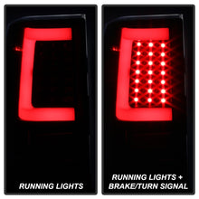 गैलरी व्यूवर में इमेज लोड करें, xTune 04-15 Nissan Titan Light Bar LED Tail Lights - Black (ALT-ON-NTI04-LBLED-BK)