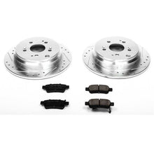 Carica l&#39;immagine nel visualizzatore di Gallery, Power Stop 05-10 Honda Odyssey Rear Z23 Evolution Sport Brake Kit