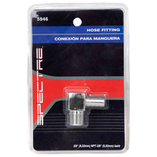 Cargar imagen en el visor de la galería, Spectre Fitting 90 Degree Barb NPT Threads (For 3/8in. Hose) - Chrome