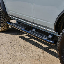 गैलरी व्यूवर में इमेज लोड करें, Westin 21-22 Ford Bronco (4-Door) PRO TRAXX 5 Oval Nerf Step Bars - Textured Black