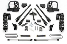 Charger l&#39;image dans la galerie, Fabtech 05-07 Ford F350 4WD 6in 4 Link System w/DL 4.0 Coilovers &amp; Rear DL Shocks