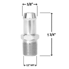 Cargar imagen en el visor de la galería, Spectre Heater Hose Fitting 5/8in. - Chrome