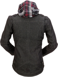 Z1R Women's Timberella Denim Shirt - Black/White - XS 2840-0096