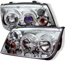 Cargar imagen en el visor de la galería, Spyder Volkswagen Jetta 99-05 Projector HeadlightsLED Halo Chrm PRO-YD-VJ99-HL-C
