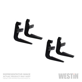 Westin 2002-2009 Chevrolet/GMC/Oldsmobile/Isuzu Trailblazer Running Board Mount Kit - Black - 2to4wheels