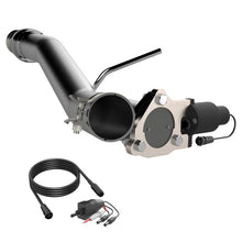 Cargar imagen en el visor de la galería, QTP 14-18 Chevrolet Silverado 1500 4.8L/5.3L EC/CC Standard Bed 3in 304SS Aggressor Cutout Mid Pipe