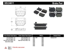 गैलरी व्यूवर में इमेज लोड करें, StopTech Performance 06-07 Subaru Impreza WRX (Exc STi) Rear Brake Pads