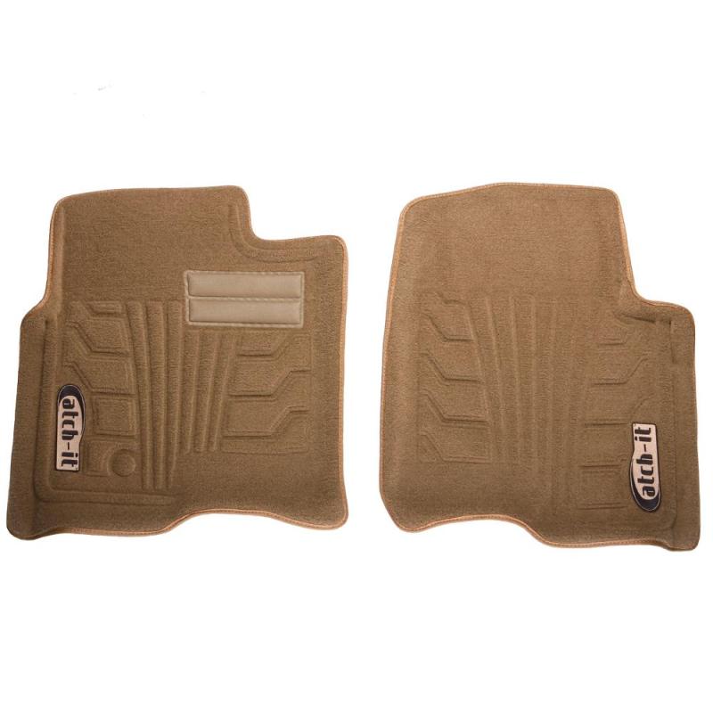 Lund 02-08 Dodge Ram 1500 Catch-It Carpet Front Floor Liner - Tan (2 Pc.)