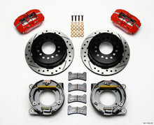 Carica l&#39;immagine nel visualizzatore di Gallery, Wilwood Dynapro Low-Profile 11.00in P-Brake Kit Drill-Red Chevy C-10 2.42 Offset 5-lug