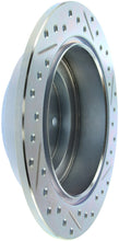 Laden Sie das Bild in den Galerie-Viewer, StopTech Select Sport 98-08 Subaru Forester Slotted and Drilled Right Rear Rotor