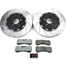 Carica l&#39;immagine nel visualizzatore di Gallery, Power Stop 15-19 Dodge Challenger Front Z26 Street Warrior Brake Kit
