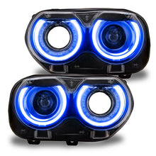 Carica l'immagine nel visualizzatore di Gallery, Oracle 15-21 Dodge Challenger RGB+W Headlight DRL Upgrade Kit - ColorSHIFT+W