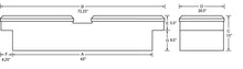 Laden Sie das Bild in den Galerie-Viewer, Lund Universal Aluminum Gull Wing Cross Box - Black