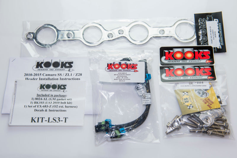 Kooks 10-14 Chevy Camaro LS3/L99/LSA 1 7/8in x 3in SS LT Headers