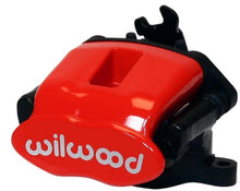 गैलरी व्यूवर में इमेज लोड करें, Wilwood Caliper-Combination Parking Brake-Pos 13-R/H-Red 41mm piston .81in Disc