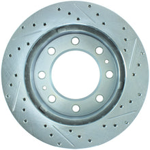 Carica l&#39;immagine nel visualizzatore di Gallery, StopTech Select Sport Drilled &amp; Slotted Rotor